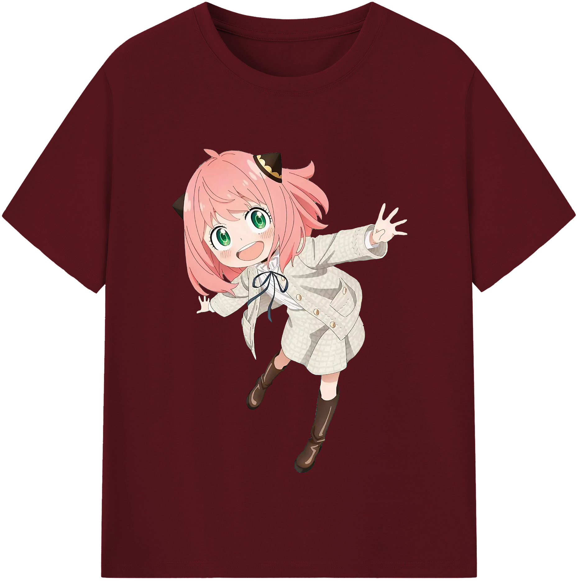 （画像用） SPY×FAMILY间谍家家酒 綿100％半袖Tシャツ（フロントプリント）